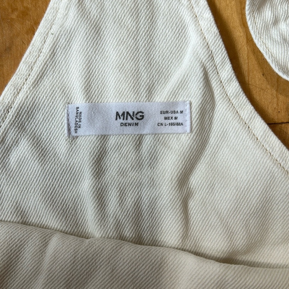 Mango off-white overalls - Picture 3 of 7